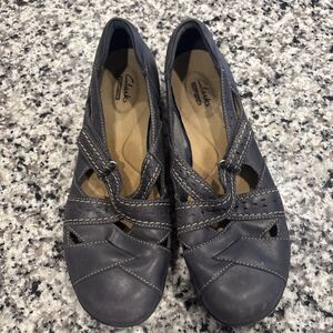 Women’s Clark’s Shoes Slip On Size 8.5 Blue
